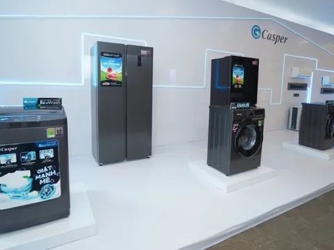 Casper ra mắt máy giặt và tủ lạnh với giá "sốc", thị trường điện máy cuối năm thêm phần sôi động