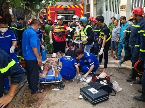 Vụ sập nhà 4 tầng tại TP HCM: Hai nạn nhân nặng, bệnh viện khởi động quy trình báo động đỏ