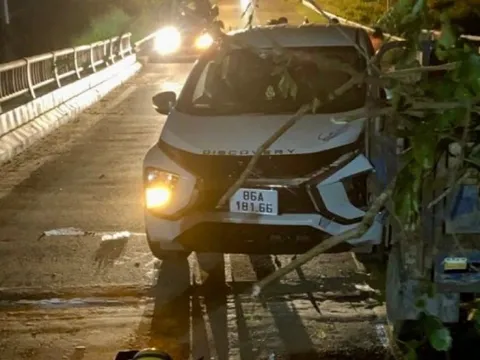 Bình Thuận: Tai nạn liên hoàn giữa xe ba gác, xe máy và ôtô, 1 người tử vong