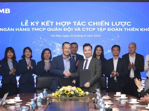 Công ty Cổ phần Tập đoàn Thiên Khôi ký kết hợp tác cùng MB Bank