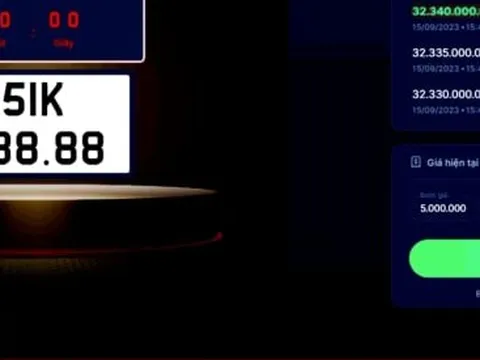 Đấu giá 95 biển số, mới có 7 người nộp tiền: Nguy cơ 'thổi giá' biển đẹp