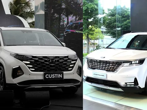 Hyundai Custin và KIA Carnival: Đại chiến MPV 7 chỗ thương hiệu Hàn Quốc tại Việt Nam