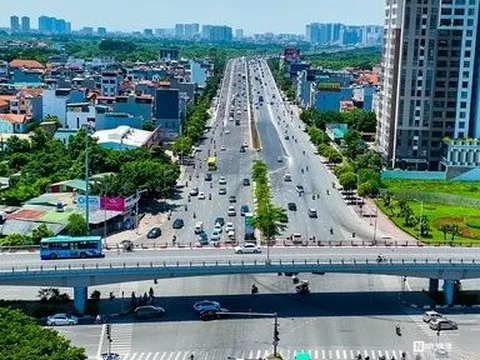 Toàn cảnh khu vực thi công hầm chui thứ 6 của Thủ đô