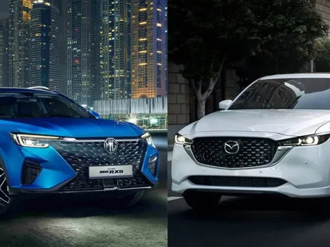 MG RX5 lấy gì để cạnh tranh khi giá bán tương đương Mazda CX-5?
