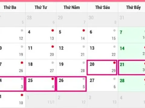 Bộ LĐ-TB-XH lý giải vì sao lịch nghỉ Tết không cố định, năm nào cũng lấy ý kiến nhiều nơi