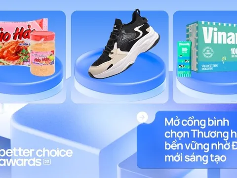 Better Choice Awards 2023: Chính thức mở cổng bình chọn Thương hiệu bền vững nhờ Đổi mới sáng tạo hôm nay