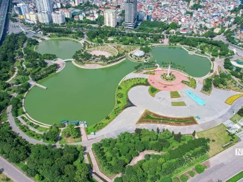 Ngắm công viên hiện đại nhất Hà Nội sau hơn 10 năm đưa vào sử dụng