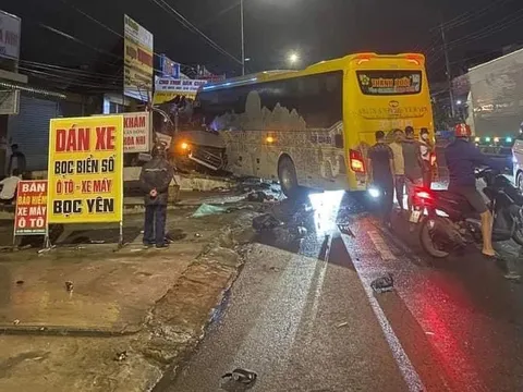 Sau tai nạn 5 người chết: Kiểm tra toàn diện nhà xe Thành Bưởi từ 5-10