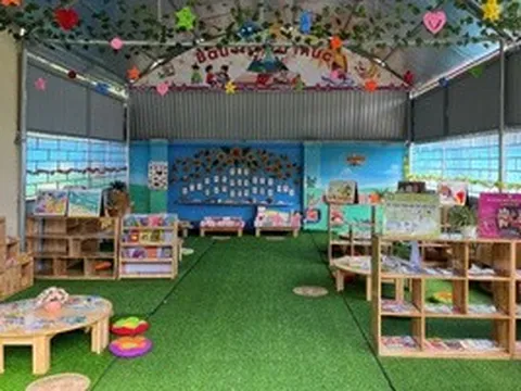 Xây thư viện xanh, TNS Holdings mang niềm vui đọc sách cho trẻ thơ