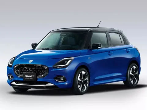 "Bản nháp" Suzuki Swift 2024: Ít thay đổi nhưng thêm nhiều công nghệ như xe "cận sang"