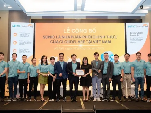 SONIC trở thành nhà phân phối chính thức của Cloudflare tại Việt Nam