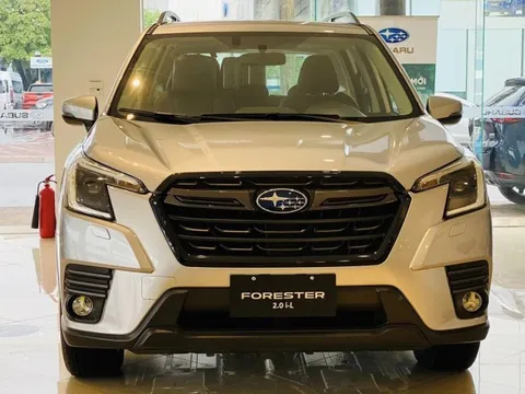 Subaru Forester giảm giá còn 749 triệu: Rẻ nhất phân khúc như CX-5, thêm áp lực cho CR-V 2024 sắp ra mắt