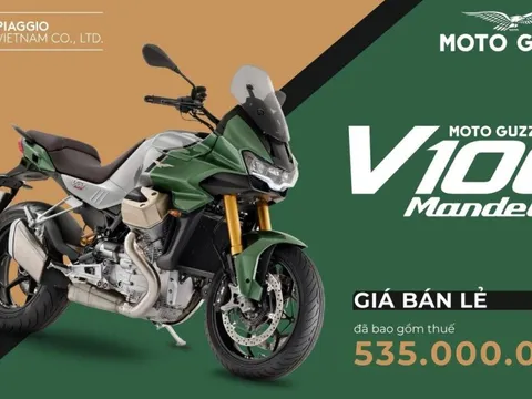 Thế giới 2 bánh: Moto Guzzi V100 Mandello ra mắt tại Việt Nam trong ồn ào triệu hồi vì gãy giảm xóc