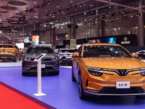 VinFast giới thiệu 4 mẫu ô tô điện ở Geneva International Motor Show Qatar 2023