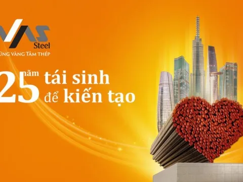 25 năm “Tái sinh để Kiến tạo” – Hành trình thép Việt Nam chinh phục năm châu