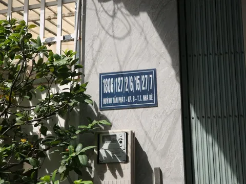 Gỡ rối "ma trận" số nhà