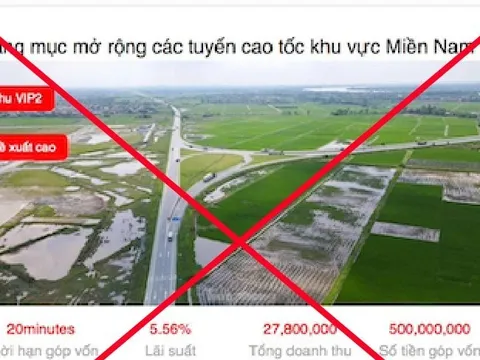 Vinaconex khuyến cáo khách hàng, đối tác về thông tin giả mạo