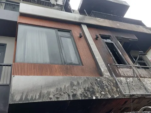 Hiện trường vụ cháy nhà 3 tầng ở Đà Nẵng, 2 người chết