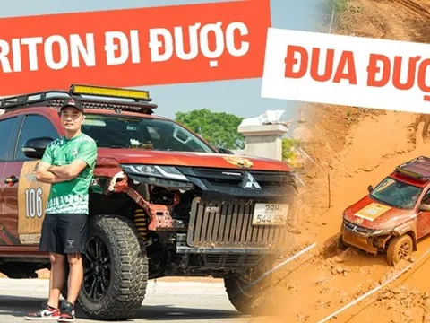 Chủ xe Mitsubishi Triton: ‘Không phải bán tải tốt nhất nhưng đi được, đua được thì chỉ có nó!’