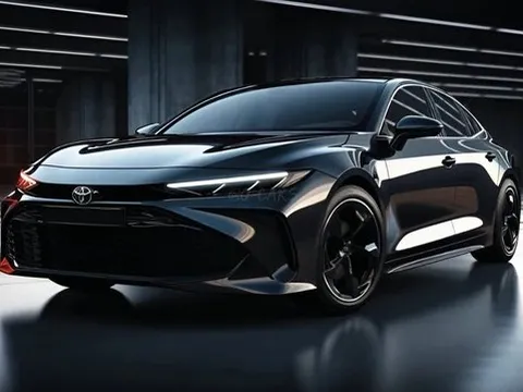 Thêm bản xem trước của Camry 2025, đáng mua nếu bản thương mại đẹp như thế này
