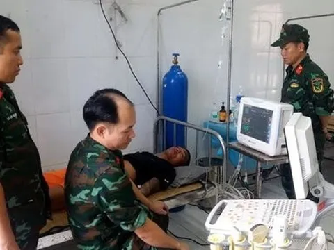 Cấp cứu kịp thời cho ngư dân tỉnh Quảng Ngãi bị giảm áp do lặn sâu