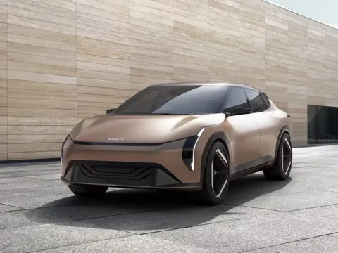 Kia EV3, EV4 concept ra mắt: Thiết kế như xe tương lai, nội thất không tìm nổi một nút bấm
