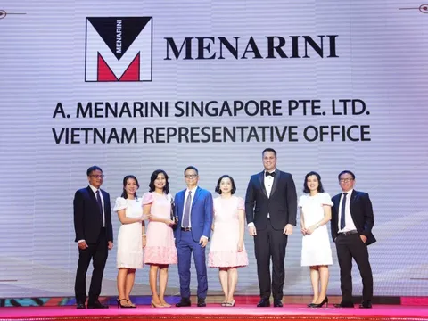 Menarini Vietnam được công nhận là “Nơi làm việc tốt nhất châu Á” tại Việt Nam