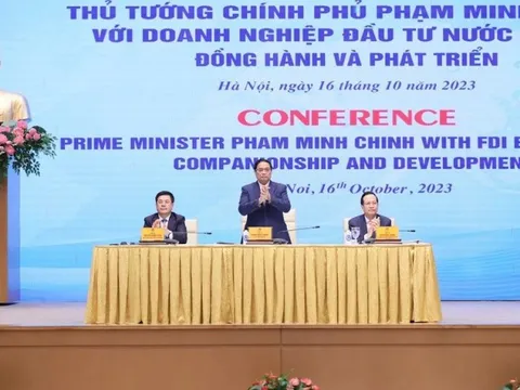 Thủ tướng gặp mặt cộng đồng doanh nghiệp đầu tư nước ngoài