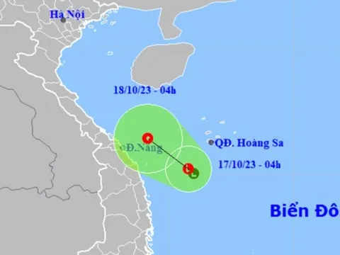 Mưa rất to ở Trung Bộ, đặc biệt các tỉnh từ Quảng Trị đến Quảng Nam