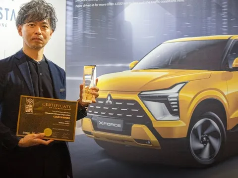 Mitsubishi Xforce đoạt giải thiết kế tại Việt Nam dù chưa mở bán