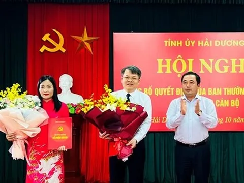 Điều động, chỉ định, bổ nhiệm cán bộ ở 5 tỉnh, thành