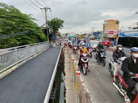 Thông xe nhánh cầu Ông Dầu, xóa nút thắt kẹt xe trên Quốc lộ 13