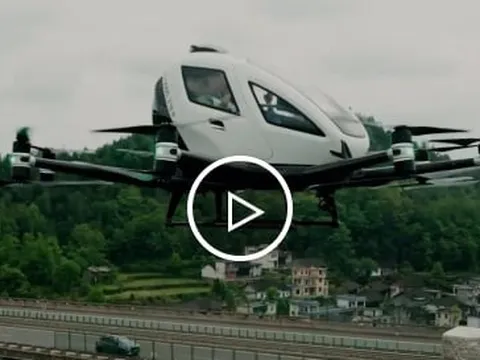 Trung Quốc vận hành thử nghiệm taxi bay điện không người lái