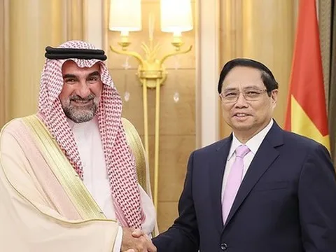 Quỹ đầu tư 620 tỷ USD của Ả-rập Xê út cam kết dành nguồn lực cho các dự án lớn của Việt Nam