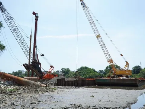 Bình Thuận: Dự án Cầu Văn Thánh tiến độ thi công rất chậm