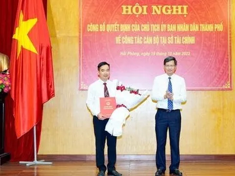 Hải Phòng: Trao quyết định bổ nhiệm phó giám đốc 4 sở