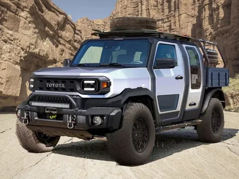 Bán tải "đàn em" của Hilux thêm kiểu tùy biến mới: Bản off-road nếu bán tại Việt Nam dễ thành "hàng hot"