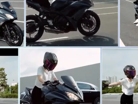 Tạm giữ mô tô do Ngọc Trinh cầm lái, mở rộng điều tra vụ án