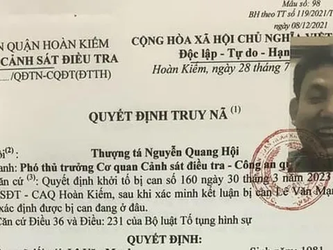 Lừa xin việc vào ngành công an, chiếm đoạt 1,3 tỷ đồng và 3.000 USD
