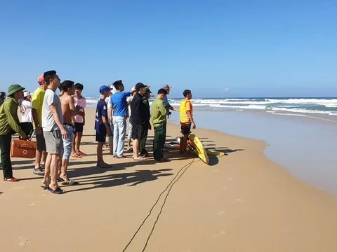 Tìm thấy thi thể du khách Hàn Quốc mất tích khi tắm biển ở Quảng Nam
