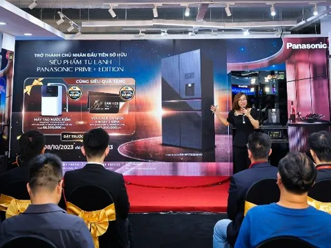 Panasonic ra mắt tủ lạnh Prime+ Edition 2023 chinh phục giới tinh hoa