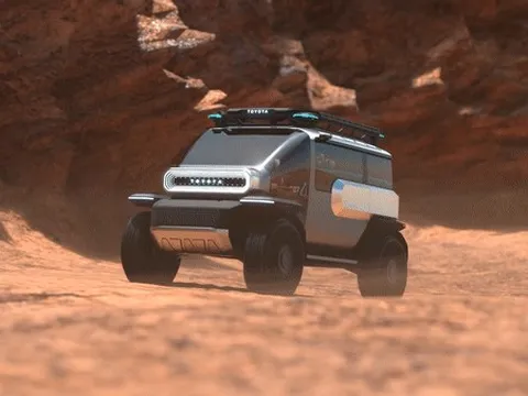 Hãng xe Nhật Bản sắp trình làng ô tô chạy trên mặt trăng