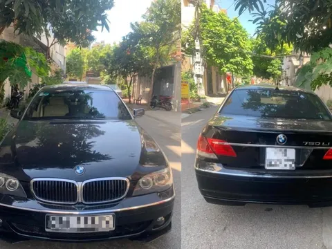 Rao BMW 750 Li cũ bằng nửa giá Vios mới, người bán nửa đùa nửa thật: 'Xăng ăn như ngửi', chỉ 4.7L