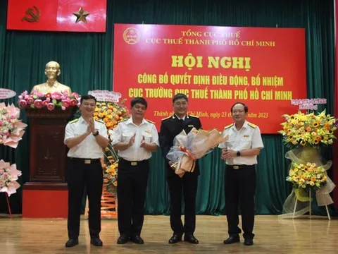 Ông Nguyễn Nam Bình làm Cục trưởng Cục Thuế TP HCM