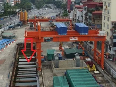 Các ga ngầm metro Nhổn - ga Hà Nội đang thi công ra sao?