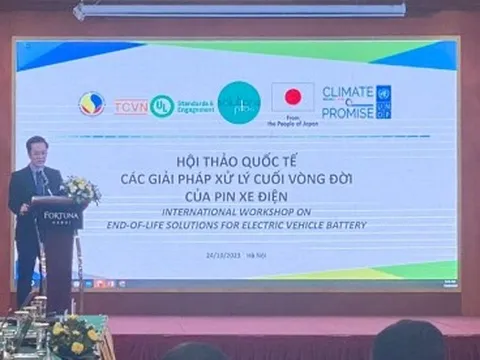 Thách thức về việc quản lý pin sau vòng đời của xe điện