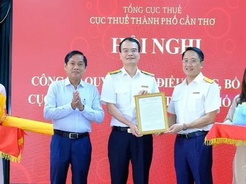 Cục Thuế Cần Thơ có cục trưởng mới