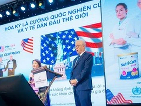 Công bố 5 sản phẩm phát triển bởi Viện Dinh Dưỡng Y học Nutricare Hoa Kỳ