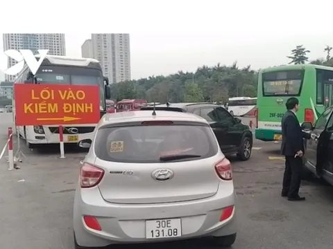 Hà Nội, TP. HCM trong nhóm “báo động đỏ” ùn tắc đăng kiểm
