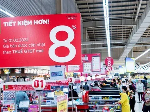Đề xuất giảm 2% thuế VAT cho tất cả hàng hoá